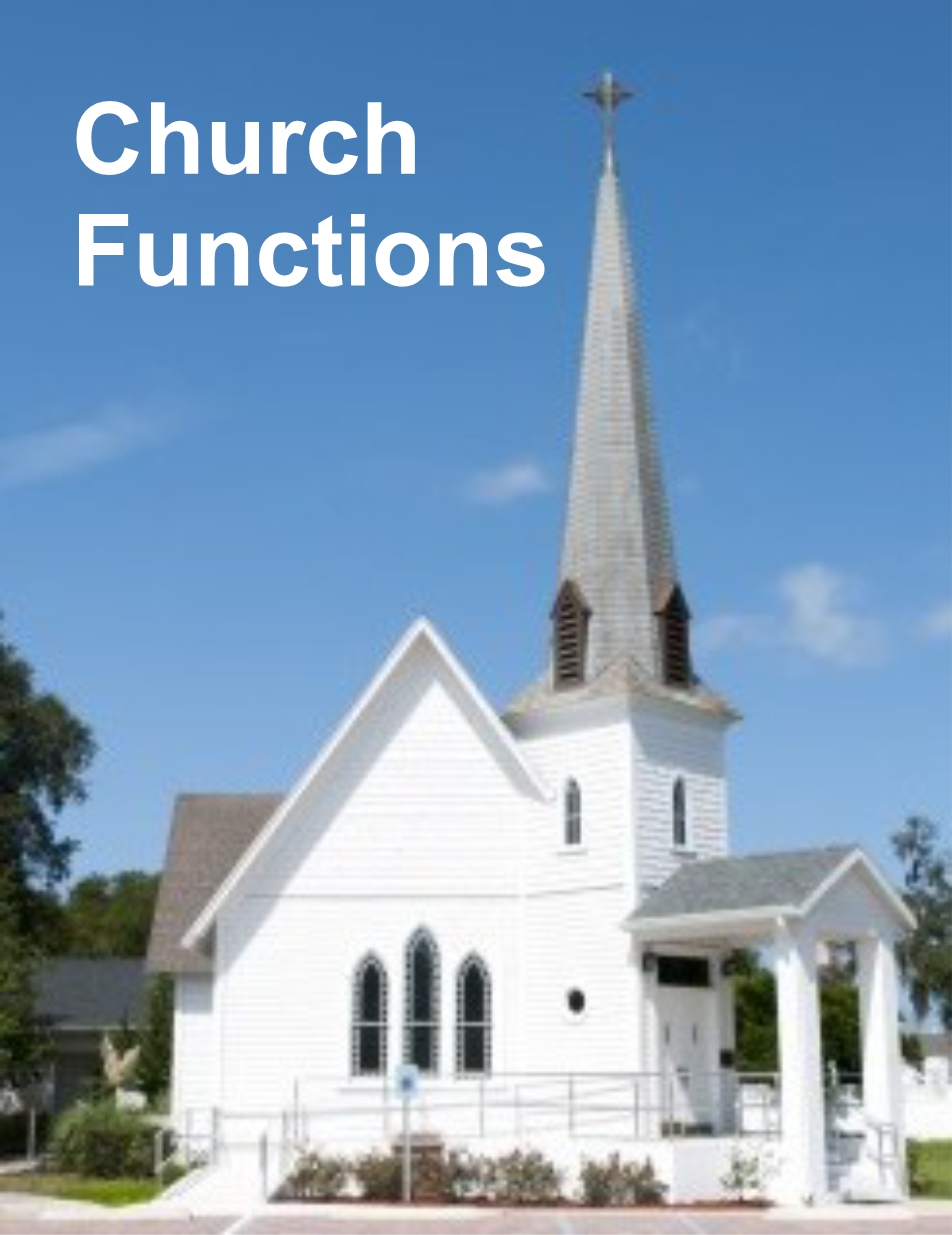 Church Functions